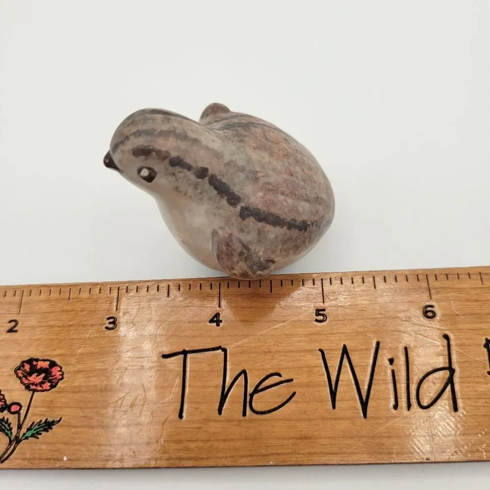 Adorable Small Stonware Pottery Figurine